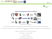 Tablet Screenshot of lavenir-shop.be